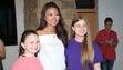 Supporters of Miss Louisiana Justine Ker gather at