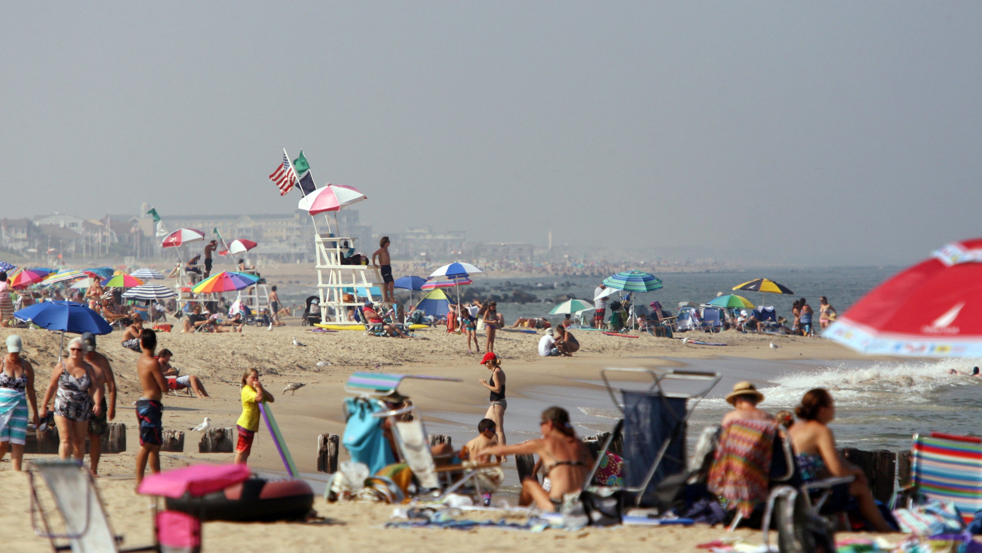 Jersey Shore beach Manasquan 
