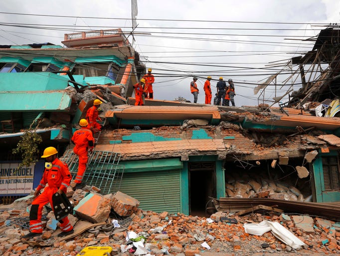 India's National Disaster Response Force personnel