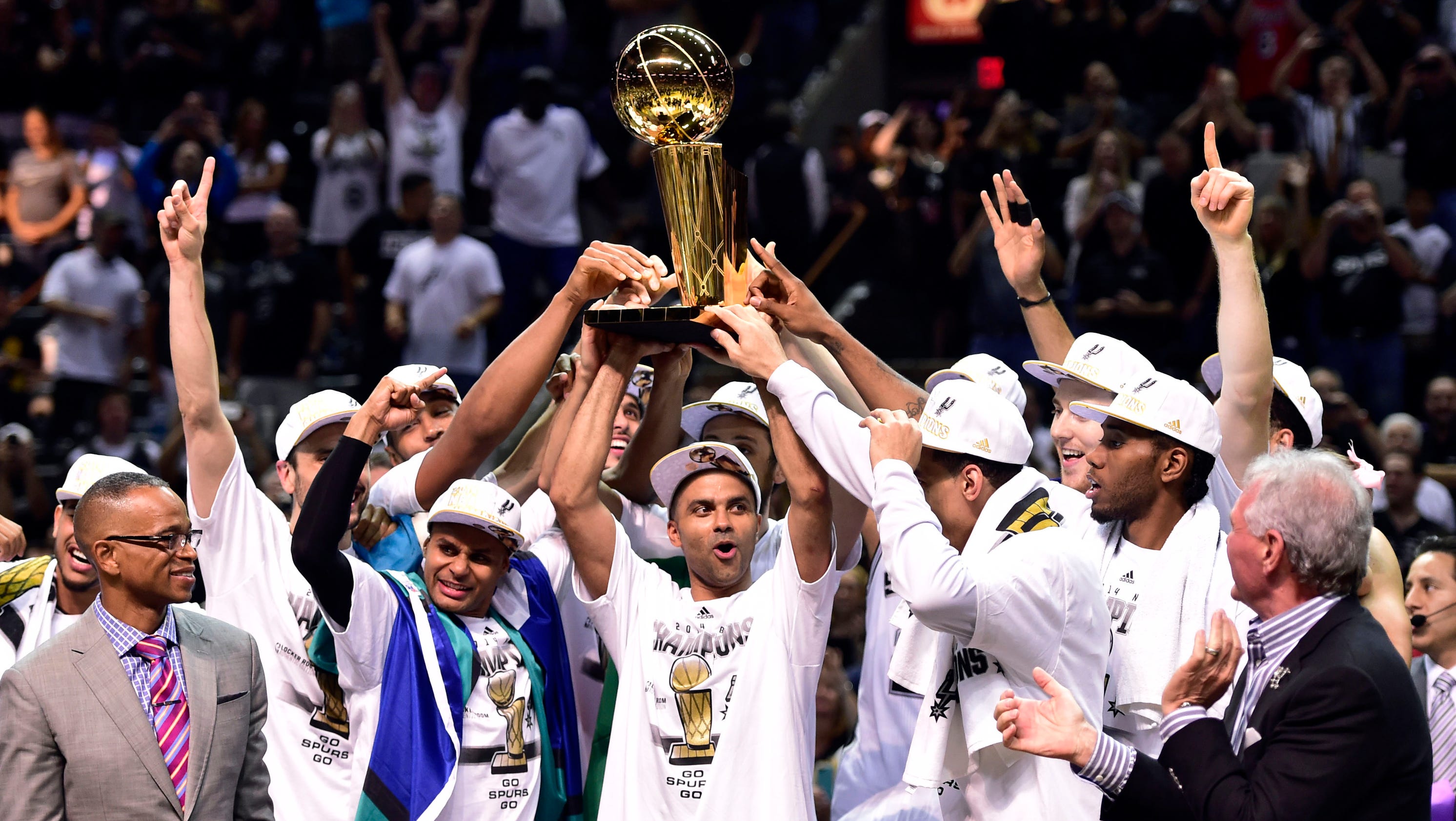 2014 NBA Finals: San Antonio Spurs vs. Miami Heat3200 x 1680