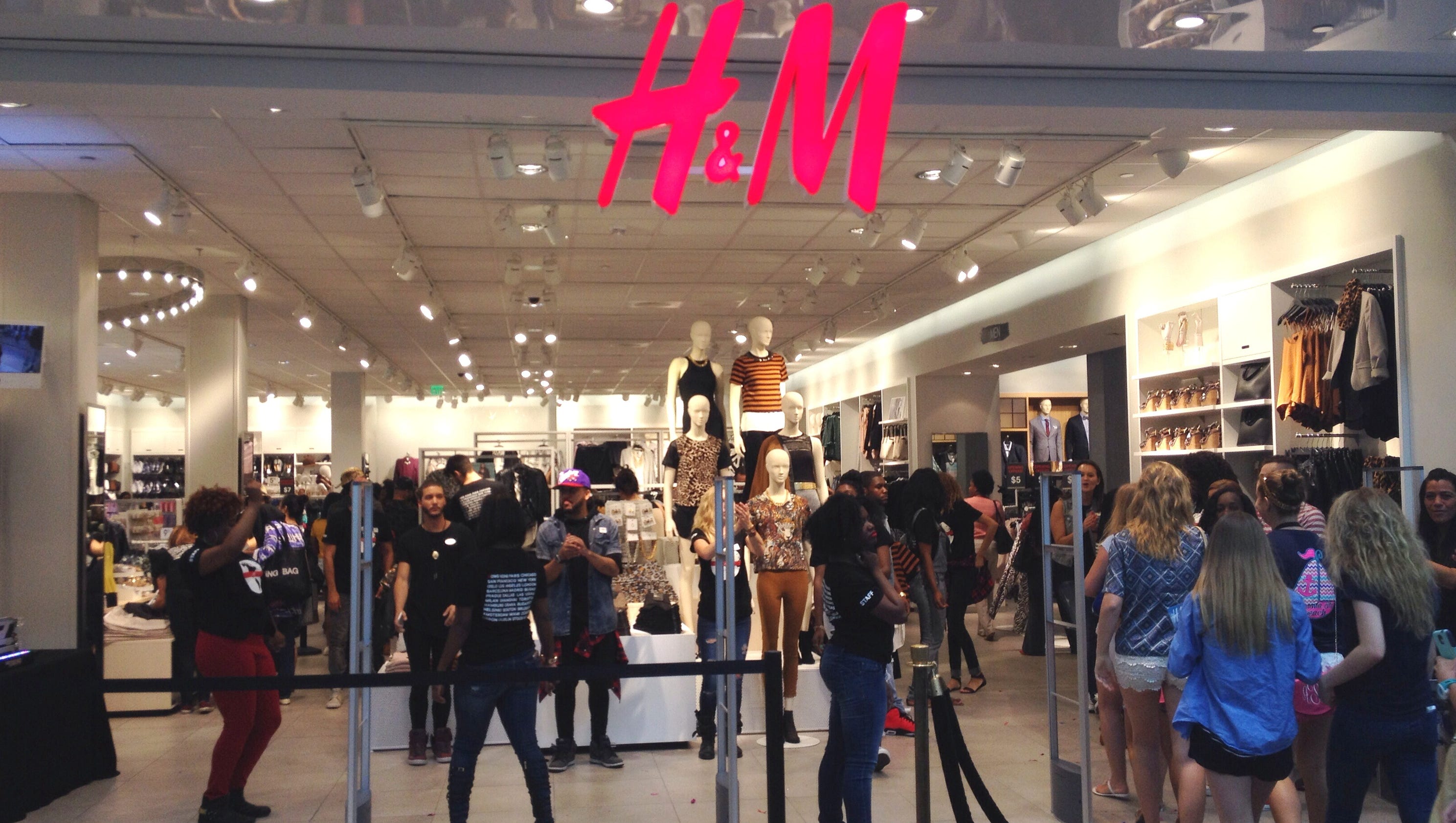 official h and m website