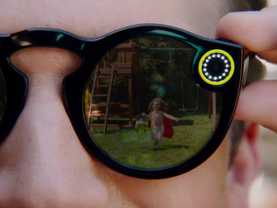 Promo shot of Snapchat Spectacles
