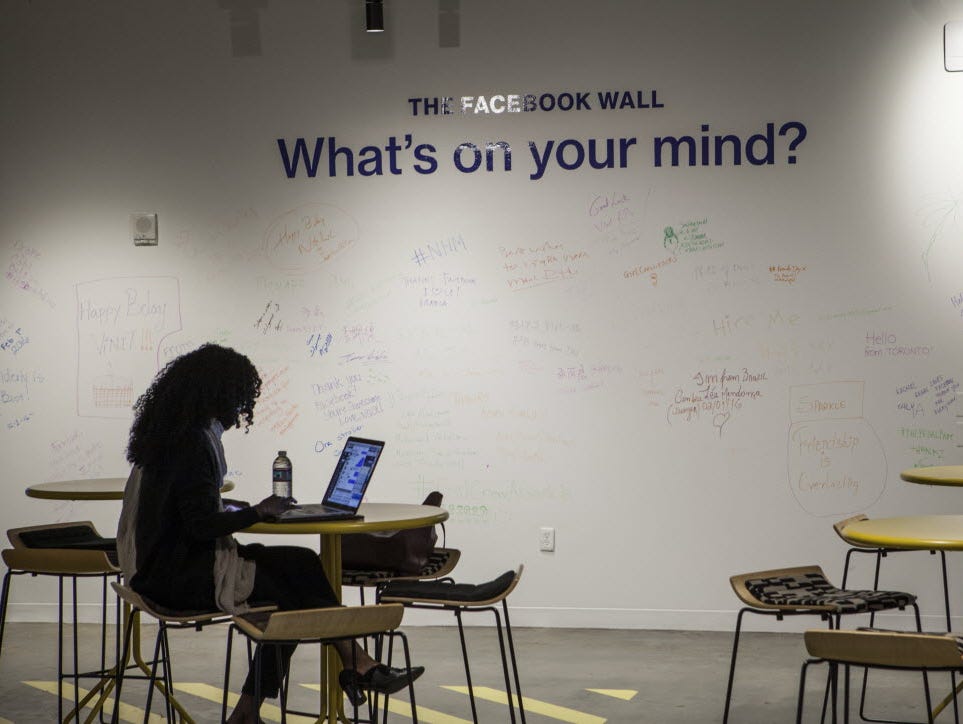 Facebook's Menlo Park, Calif., campus