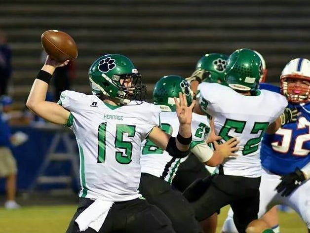 Mountain Heritage rising sophomore Trey Robinson.