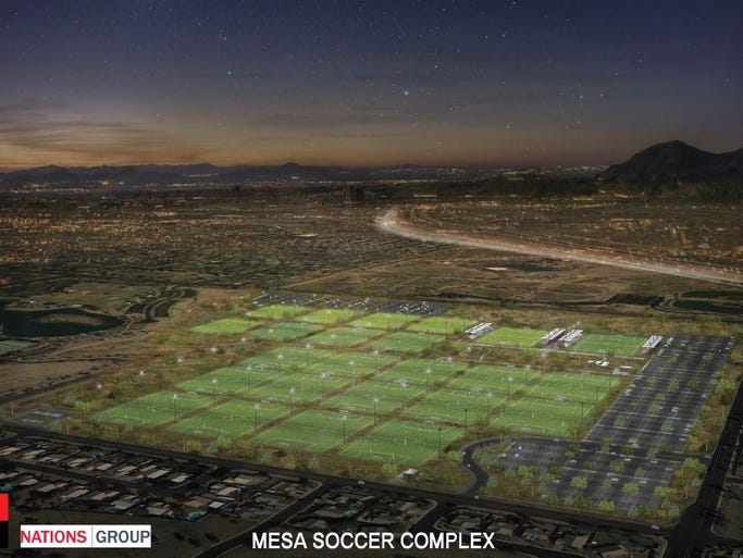 Mesa sports complex Big idea, big price tag