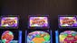 A row of games at the Wild Rose Casino on Wednesday,