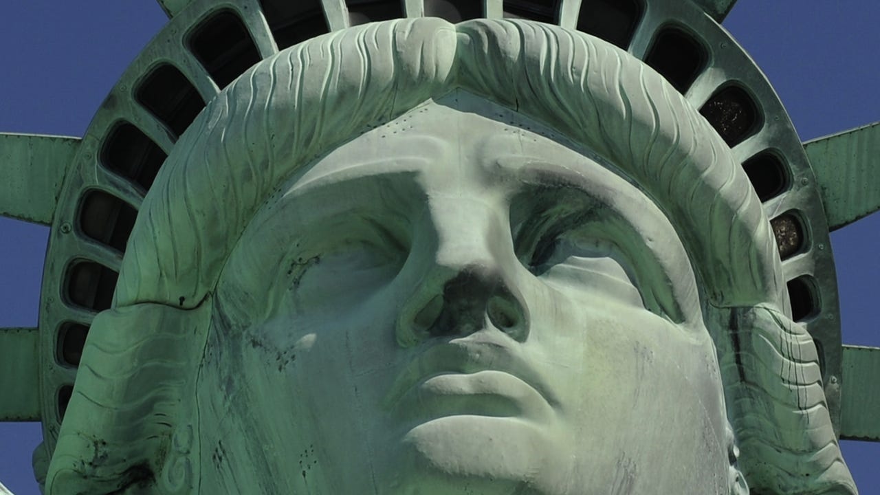 The Statue of Liberty is modeled after a foreigner