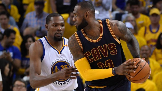 LeBron picks KD and Kyrie in NBA All-Star draft