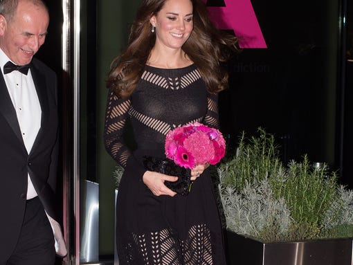 Wowza! Kate attends an October gala in London.