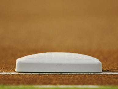 Baseball base.