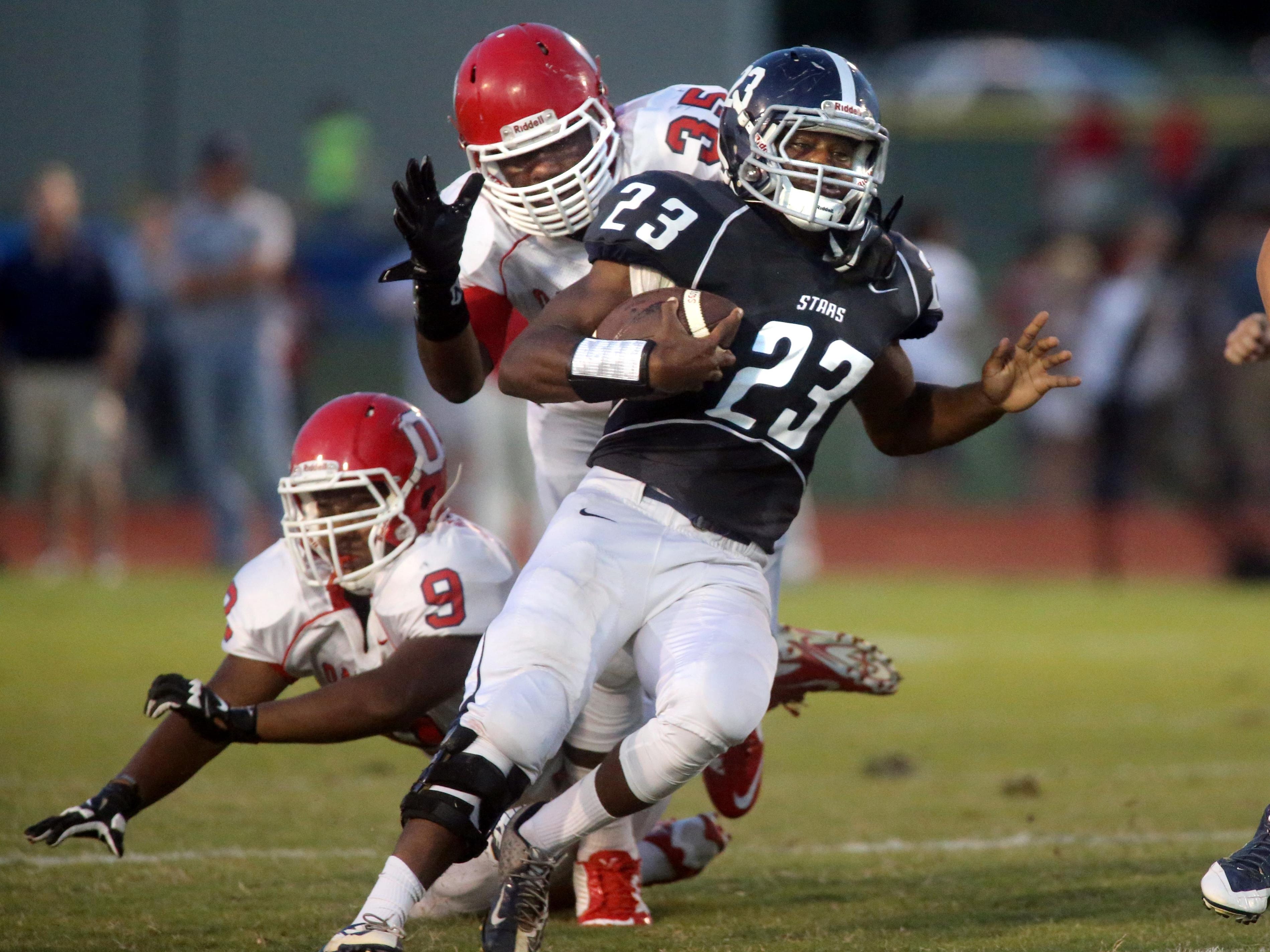 Siegel’s Greedy Howse is Rutherford County’s leading returning rusher from 2014.
