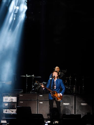 Paul McCartney performs Monday night at the Denny Sanford