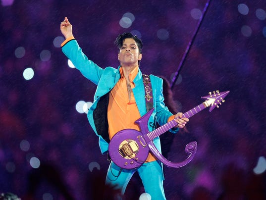 Prince performing 2007