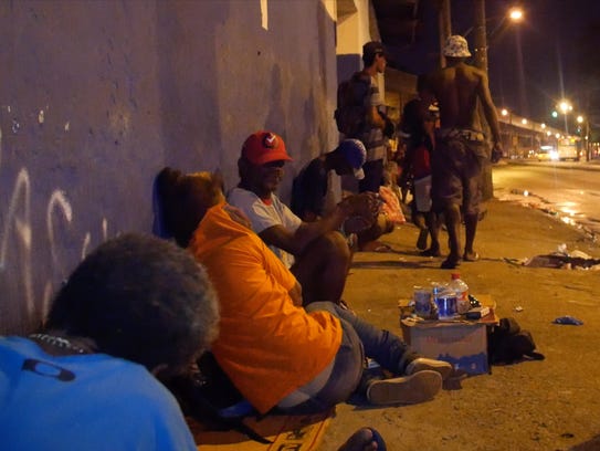 Rio de Janeiro’s so-called Cracklands area, where addicts