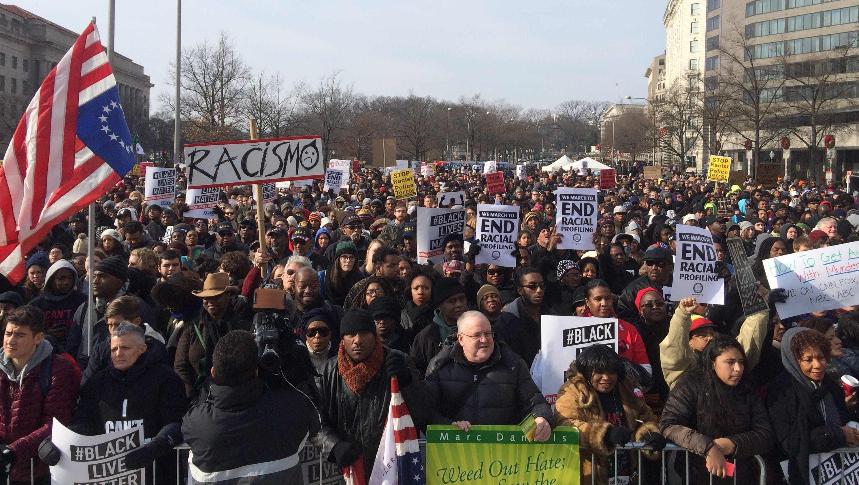 'Justice For All,' 'Millions March' draw tens of thousands of protesters
