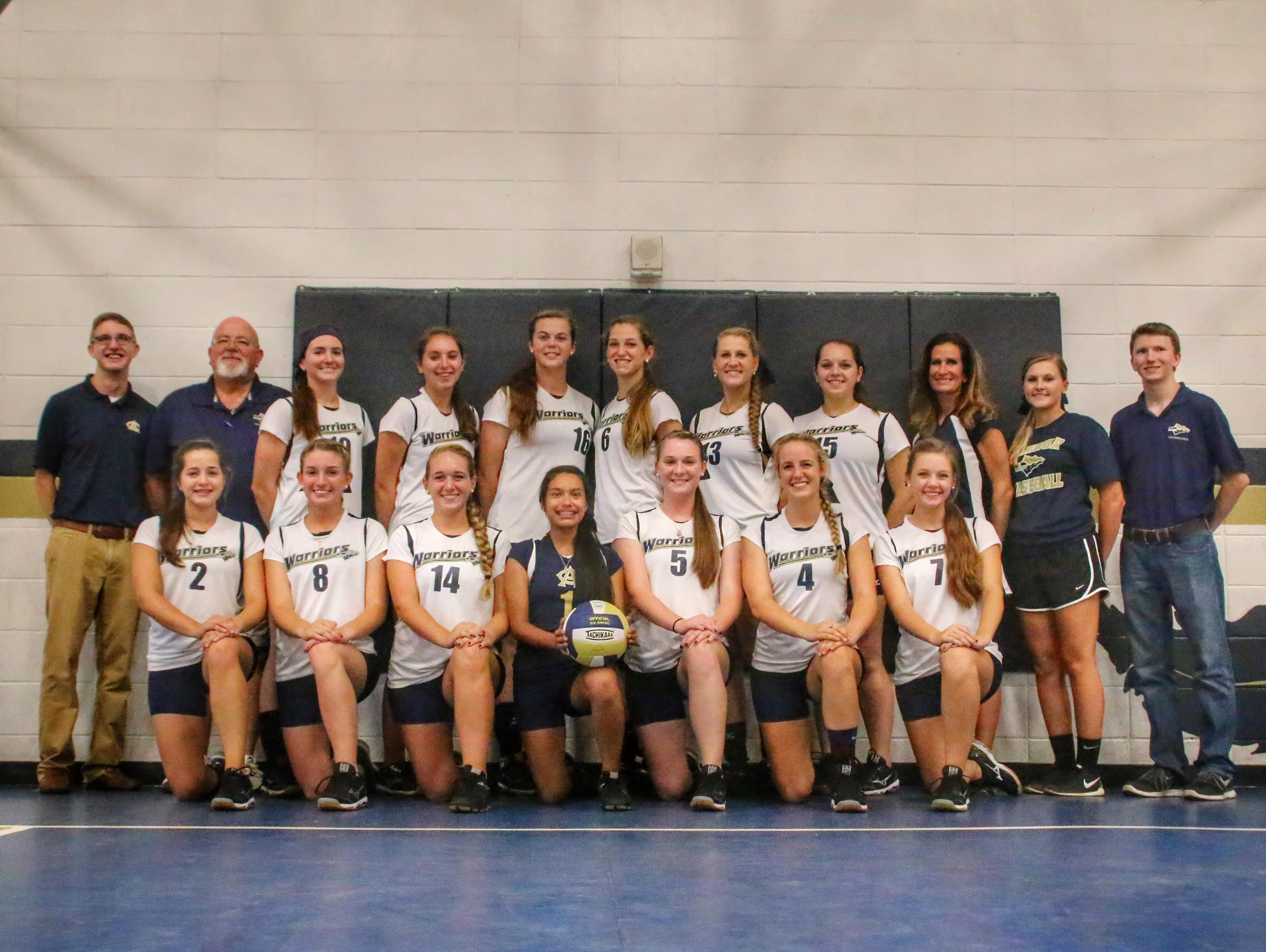This is the first year that Aucilla Christian, with a 46-year school history, has a volleyball team.