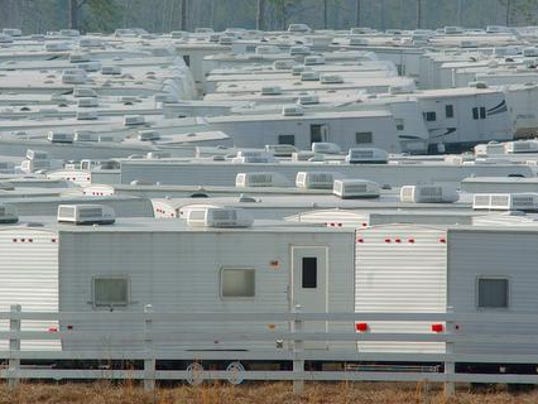 Image result for pics of fema trailers