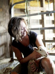 Meredith Leigh, an author, butcher, farmer and cook,