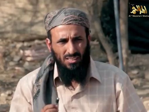 This frame grab from a video released on March 29,
