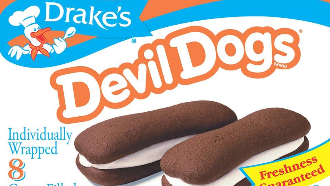 back, Devil Dogs Drake's cakes return
