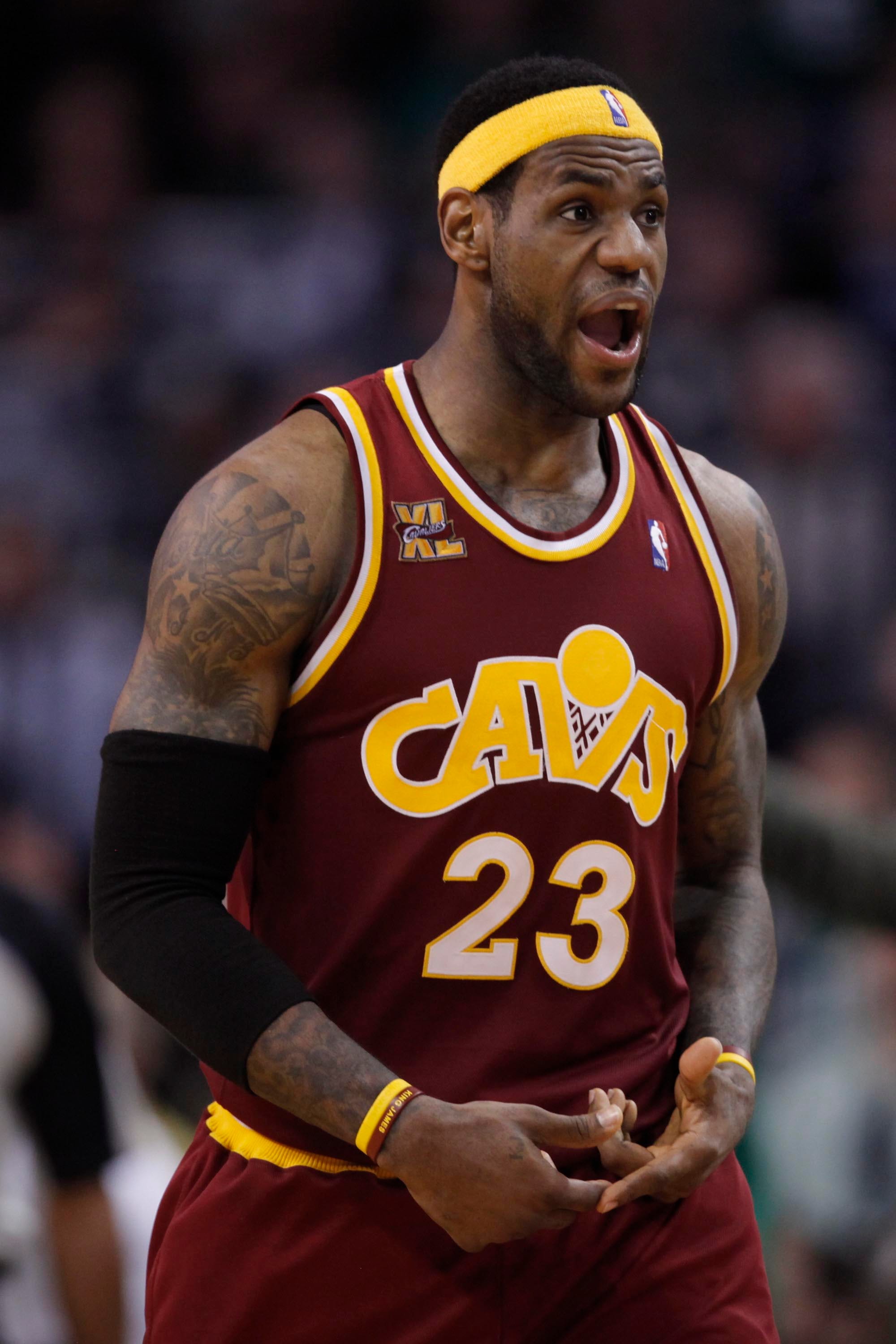 LEBRON JAMES rejoins Cleveland Cavaliers in free agency