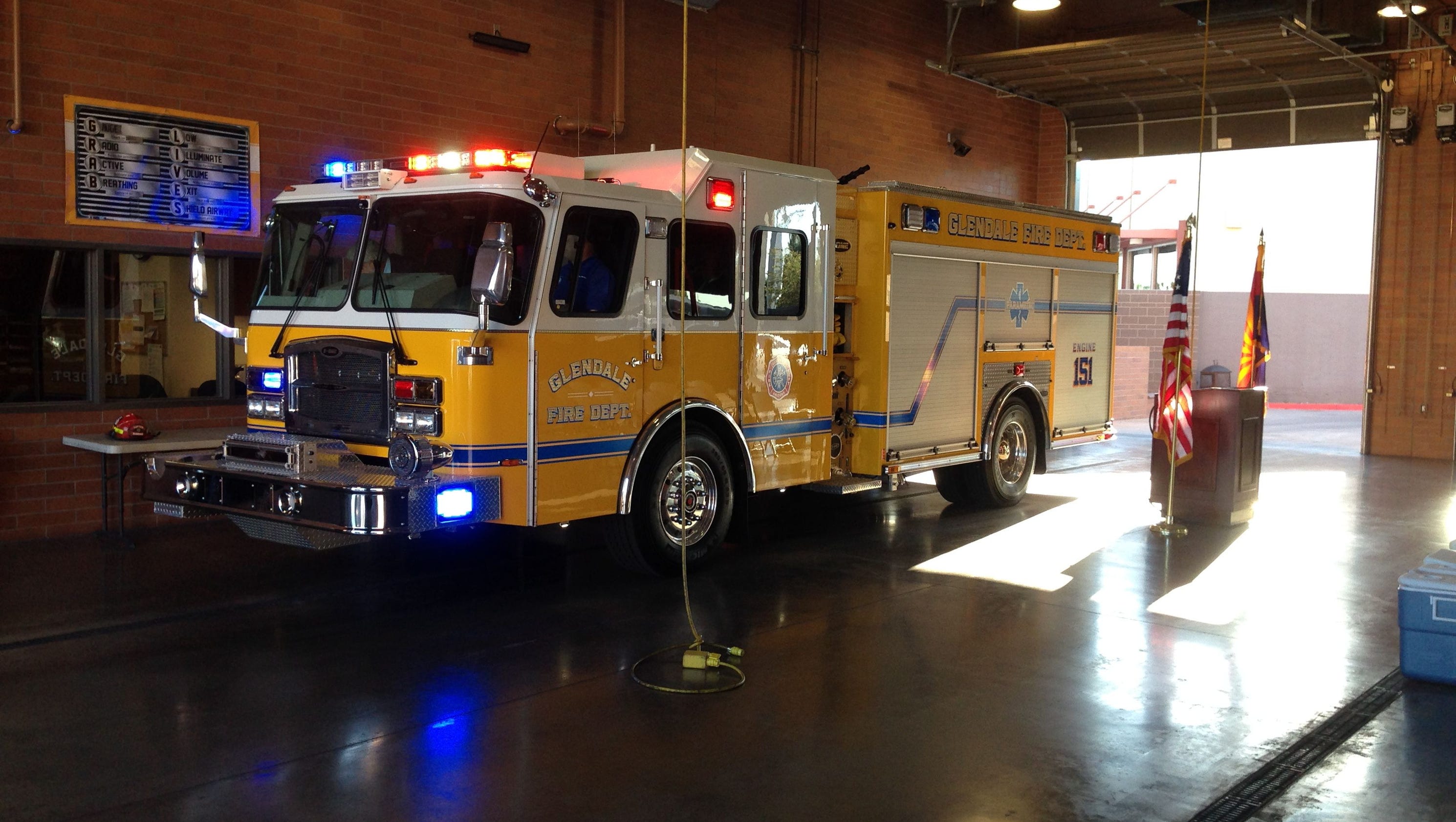 Tribal Funds Help Glendale Fire Pay For New Engine