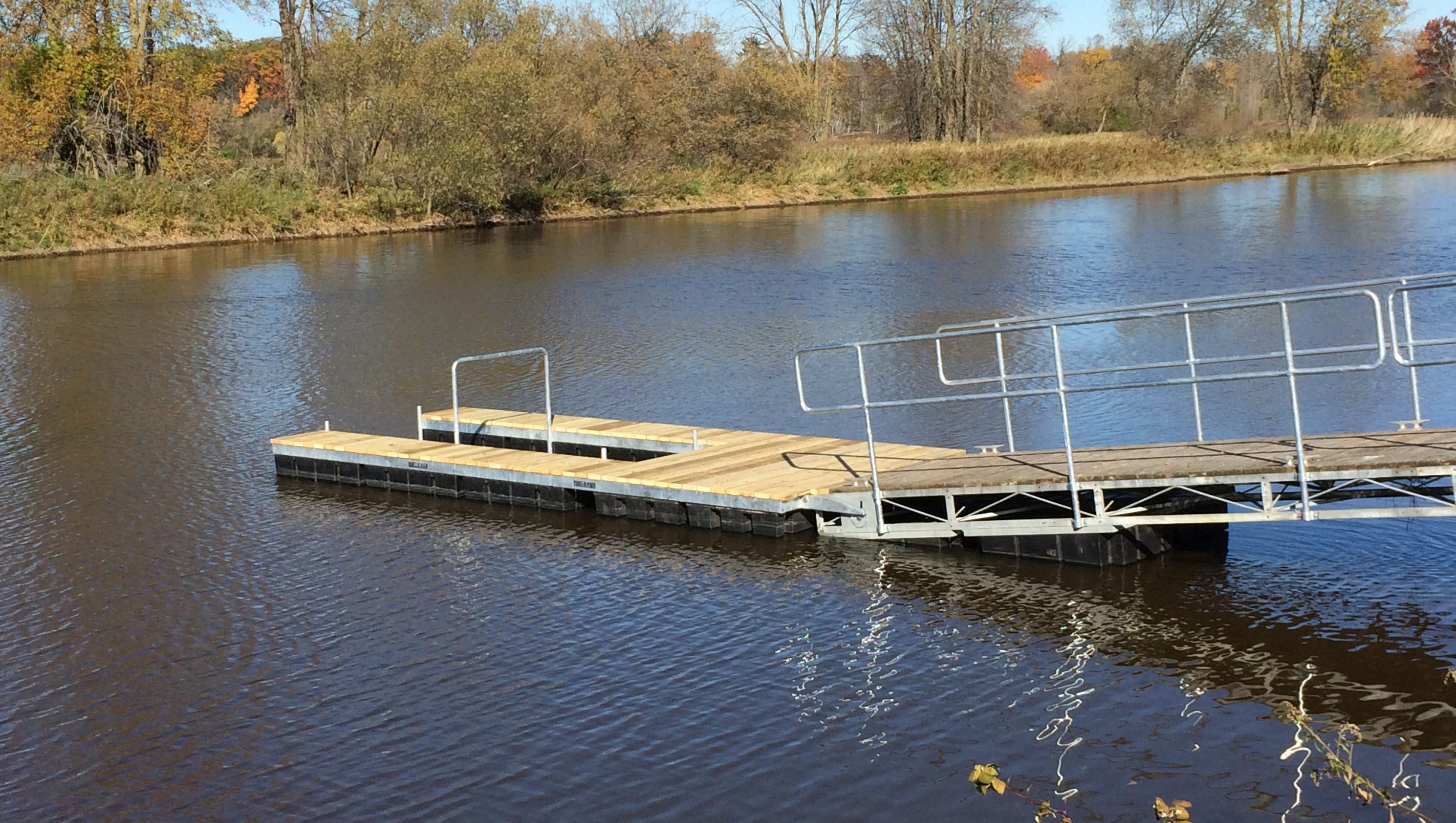New kayak launch installed