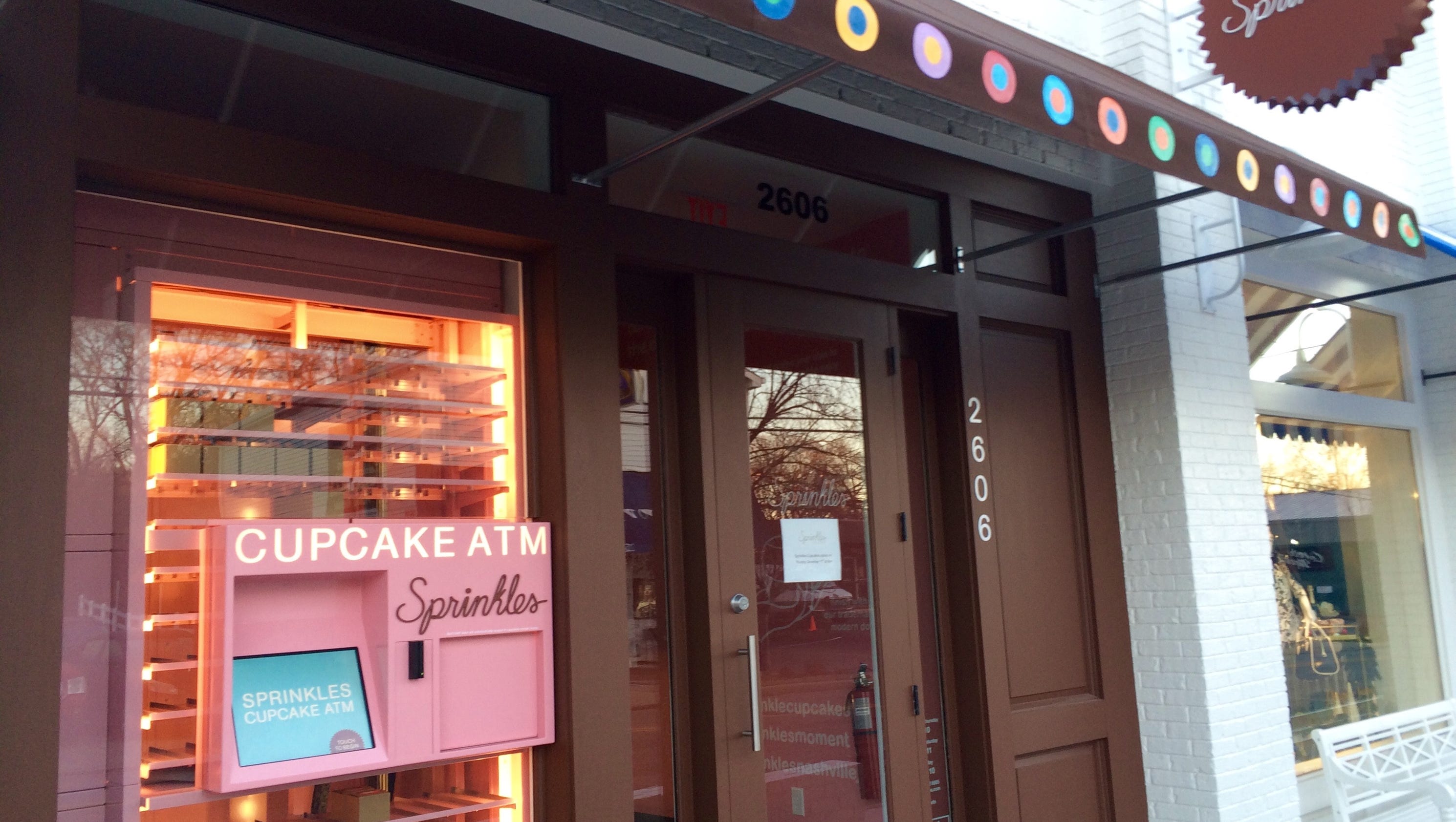 Sprinkles brings 'cupcake ATM' to 12South
