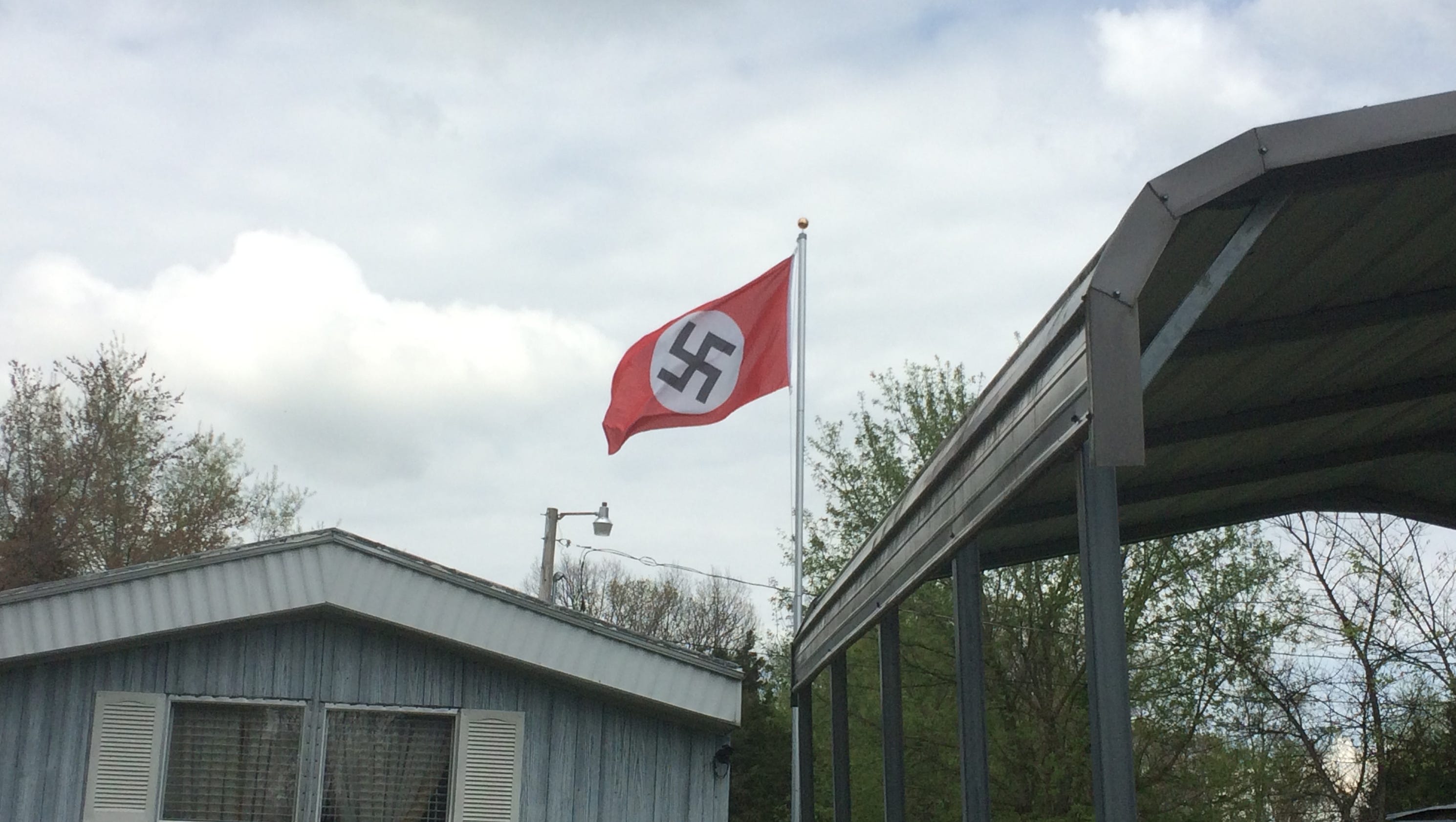 Property owner's Nazi flag upsets neighbors in Tenn.