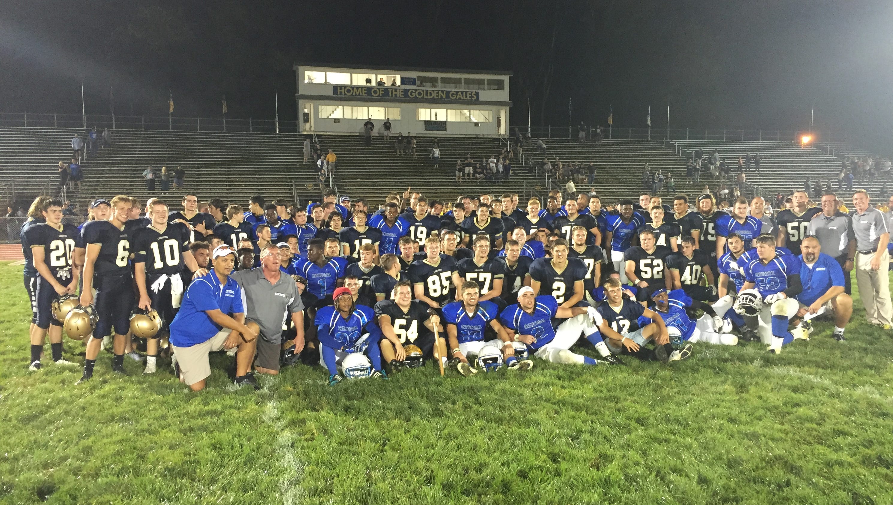 Lancaster football team represented itself with class