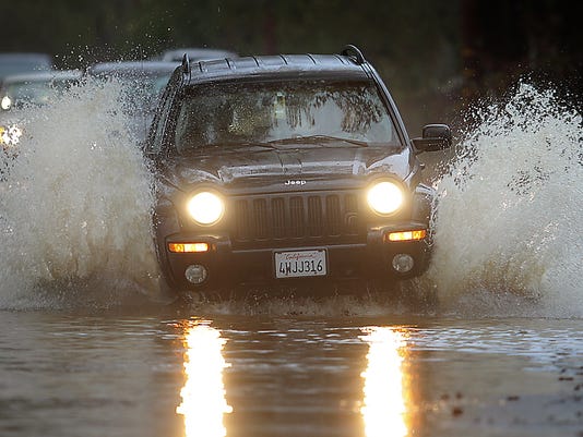 Third Storm In Five Days Drenches West Coast