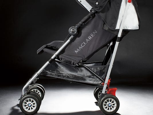 Bmw car shaped baby stroller #4