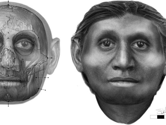 Hobbit face reconstruction