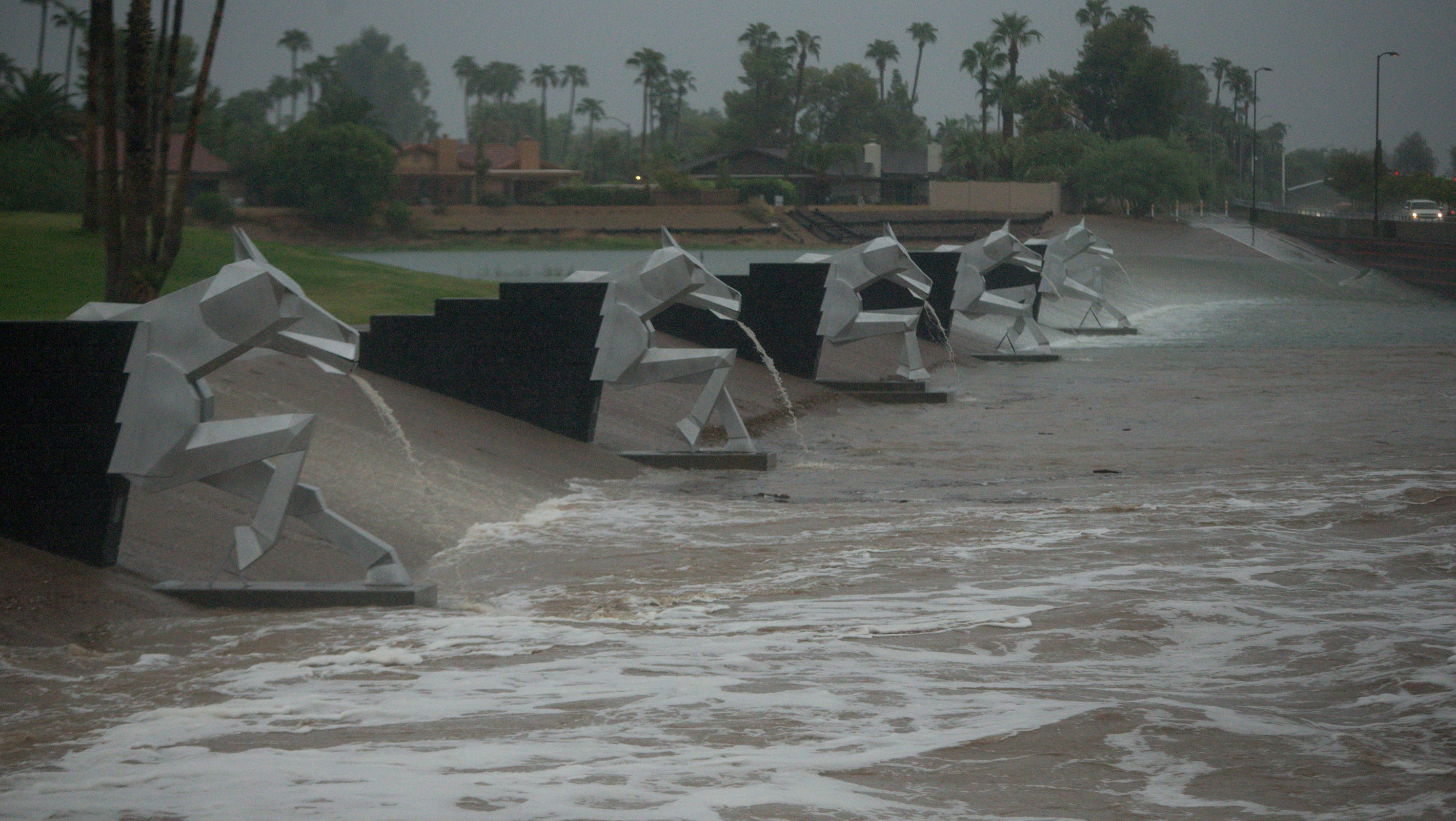 Phoenixarea rain Worst is over, but expect more today