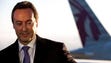 Airbus CEO Fabrice Bregier speaks within view of the