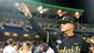 Vanderbilt Head Coach Tim Corbin waves to the fans after winning the College World Series Championship at TD Ameritrade Park in Omaha, Neb., Wednesday, June 25, 2014.