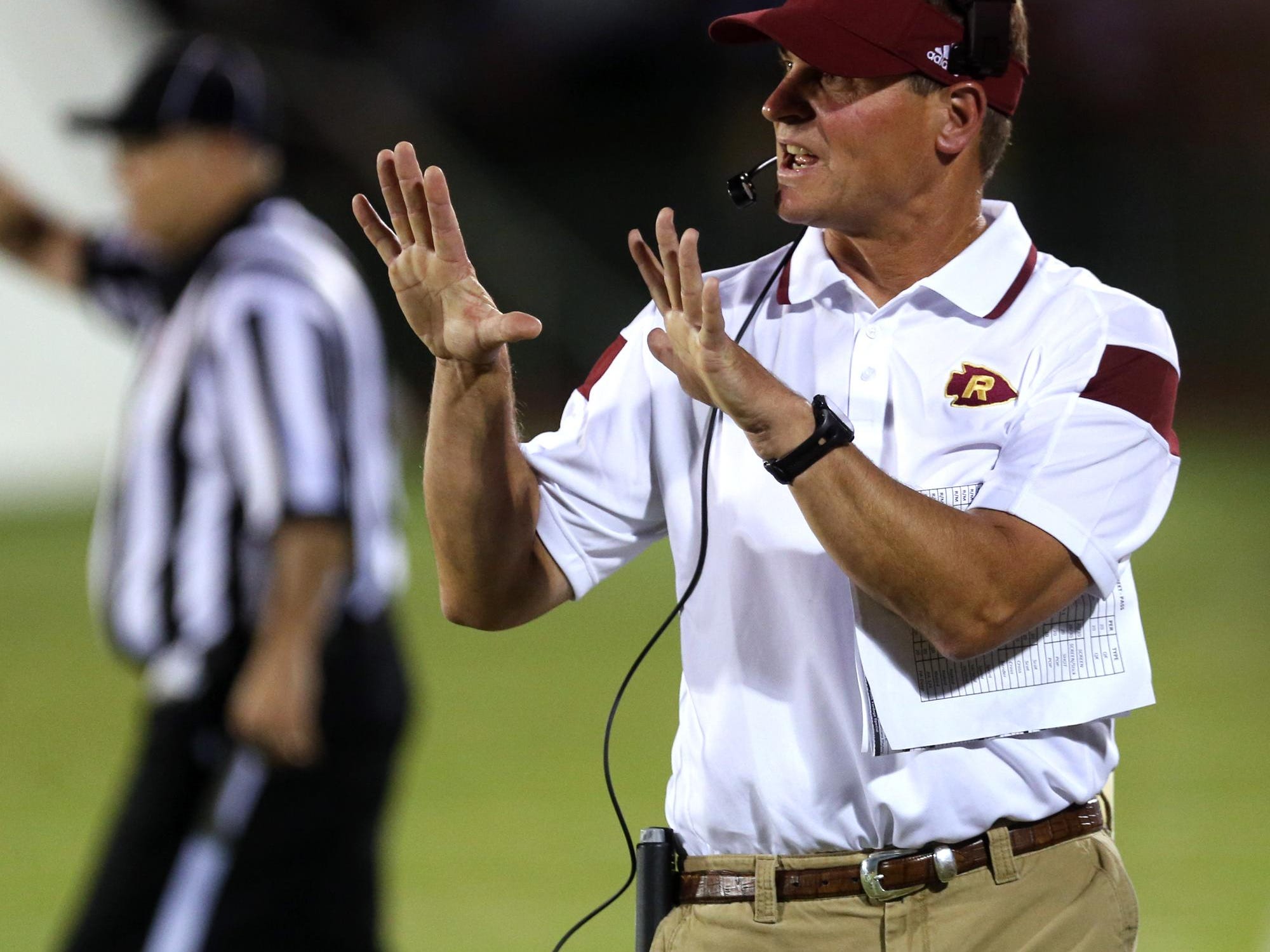 Riverdale football coach Ron Aydelott doesn’t put too much stock in the AP football poll, which has his team ranked fourth.