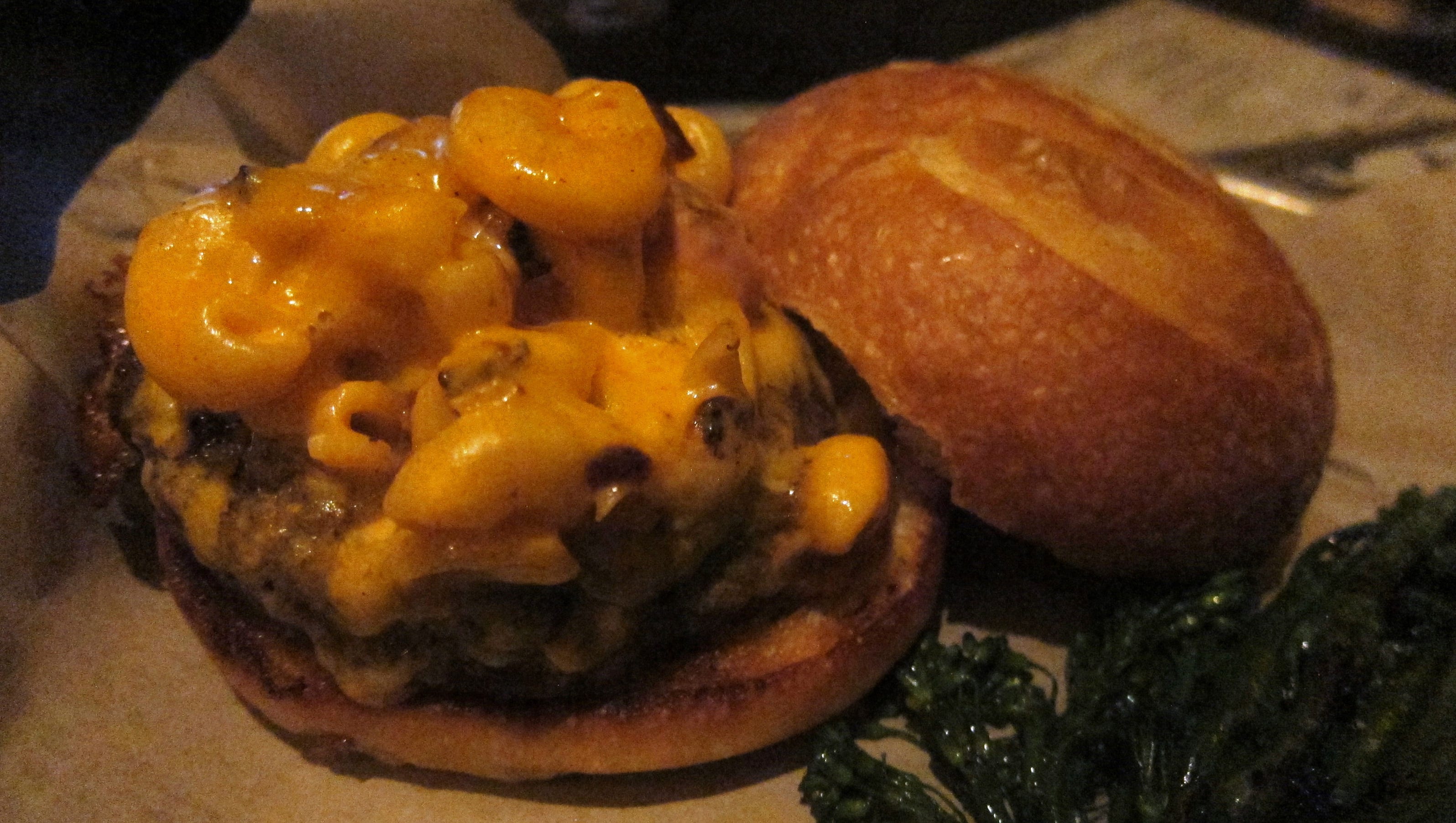 Mac & Cheese Burger? You must try this comfort food!