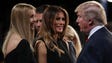 Trump is cheered by wife Melania and daughter Ivanka