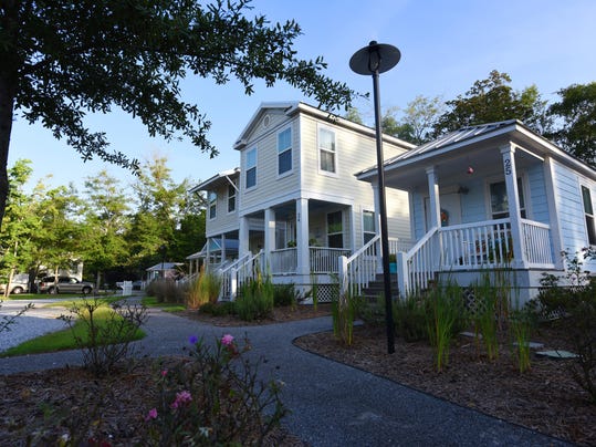 Katrina Cottages have been transformed into a tranquil neighborhood at ...