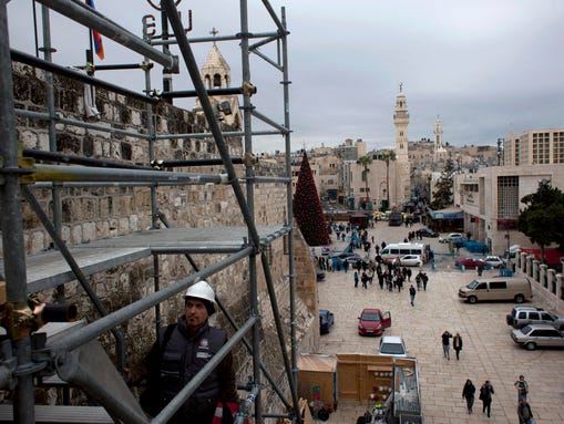 AP Mideast Palestinians Church Of The Nativity