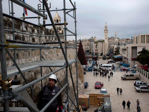 AP Mideast Palestinians Church Of The Nativity