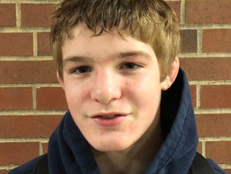 Mason City's Cullan Schriever is a favorite at 106 pounds in the Class 3A state wrestling tournament this week in Des Moines