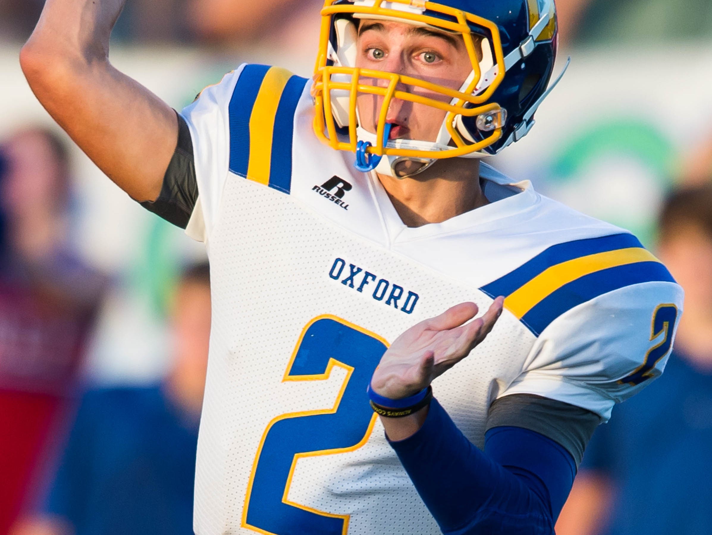 Oxford quarterback Jack Abraham is the ninth player named to the 2015 Dandy Dozen.