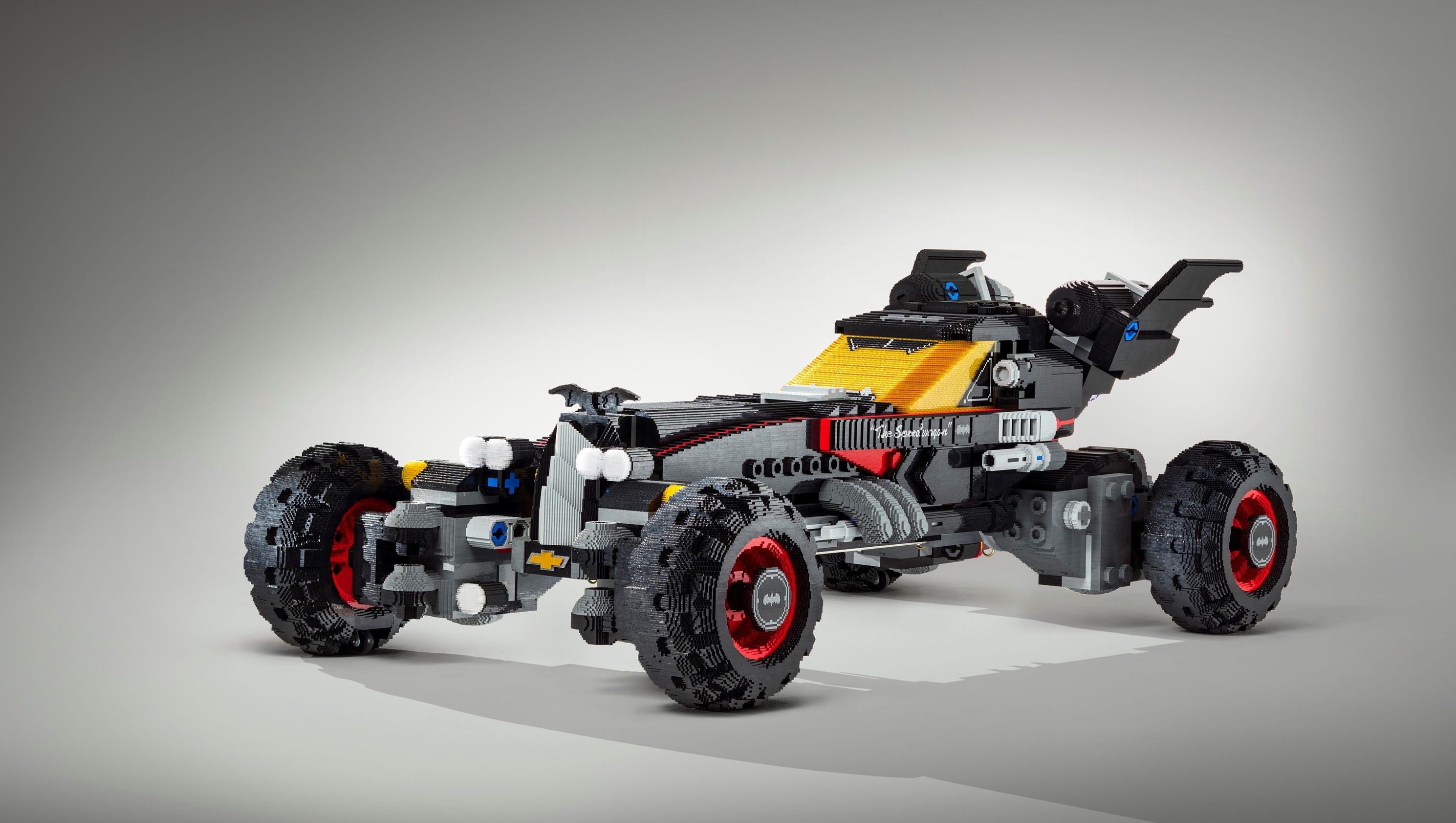 Chevrolet unveils life-size LEGO Batmobile at Detroit auto show - Detroit Free Press
