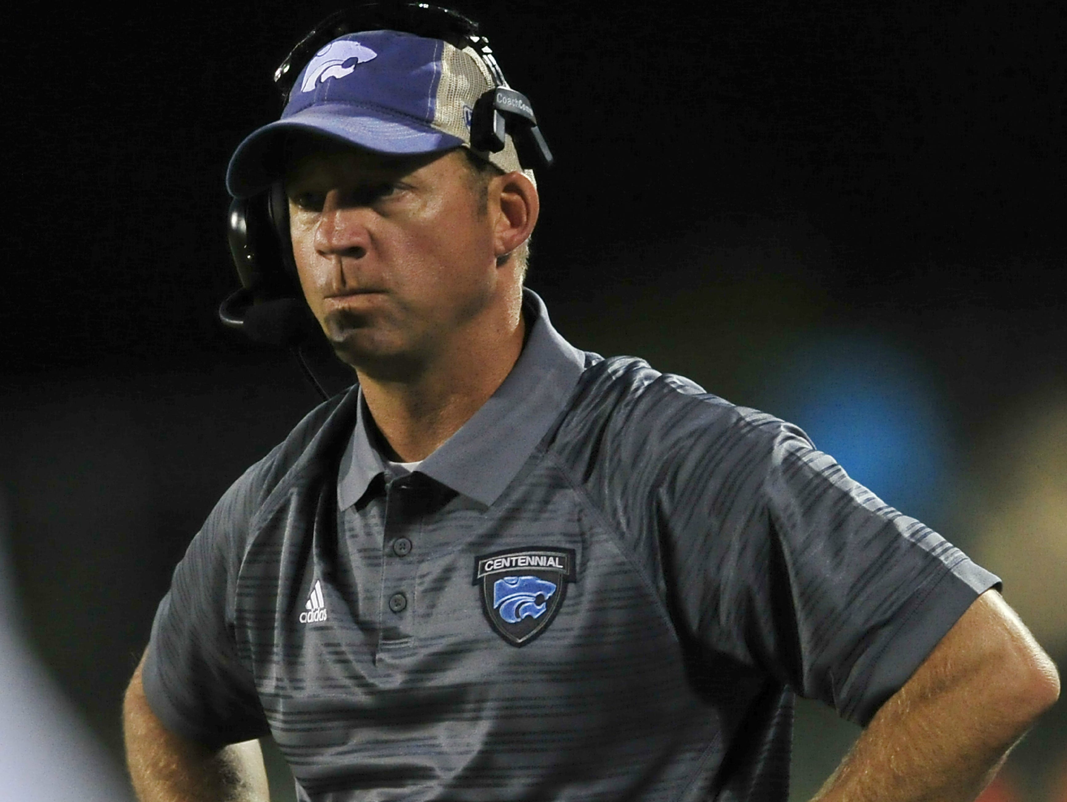Centennial coach Brian Rector
