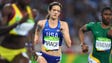 Kate Grace (USA) runs in the women's 800-meter semifinals.