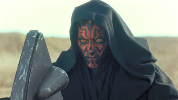 Darth Maul (Ray Park) in one of his few scenes in "The