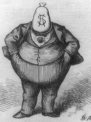 Editorial cartoonist Thomas Nast fought New York corruption
