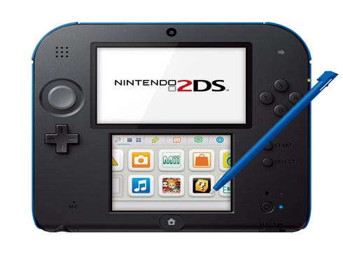 The Nintendo 2DS.
